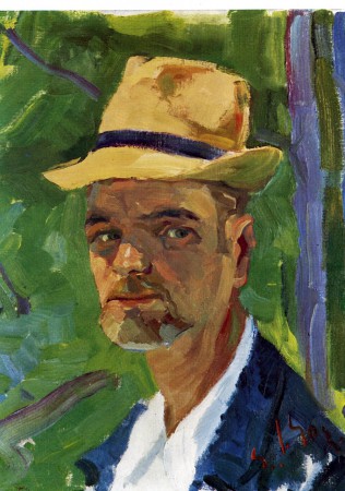 Autoritratto nel verde - 1967